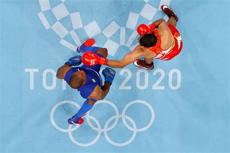 Boxing at Tokyo 2020 Olympics in 2021 .